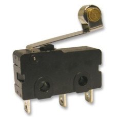 מפסק מיקרו SPDT 5A  ידית עם רולר