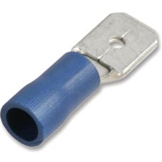 נעל כבל מבודדת זכר כחול 4.75×0.8 מס' 65א נעל כבל מבודדת זכר כחול 4.75×0.8 מס' 65א